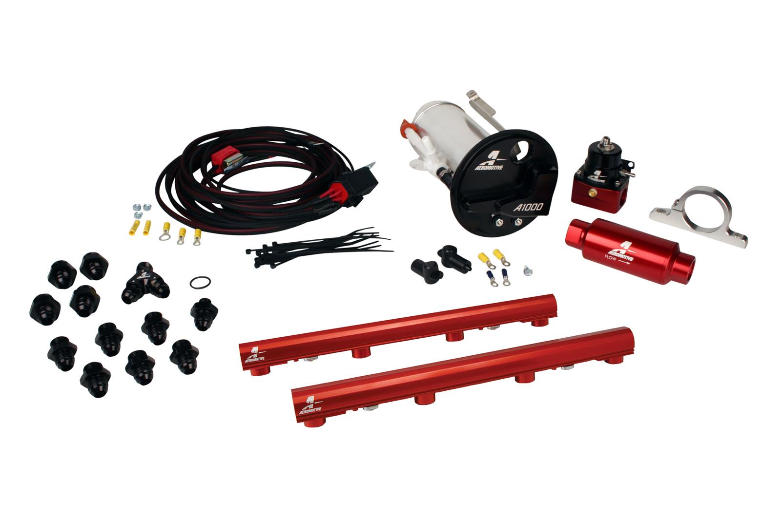 Aeromotive 07-12 Ford Mustang Shelby GT500 4.6L Stealth Fuel System (18682/14116/16307)