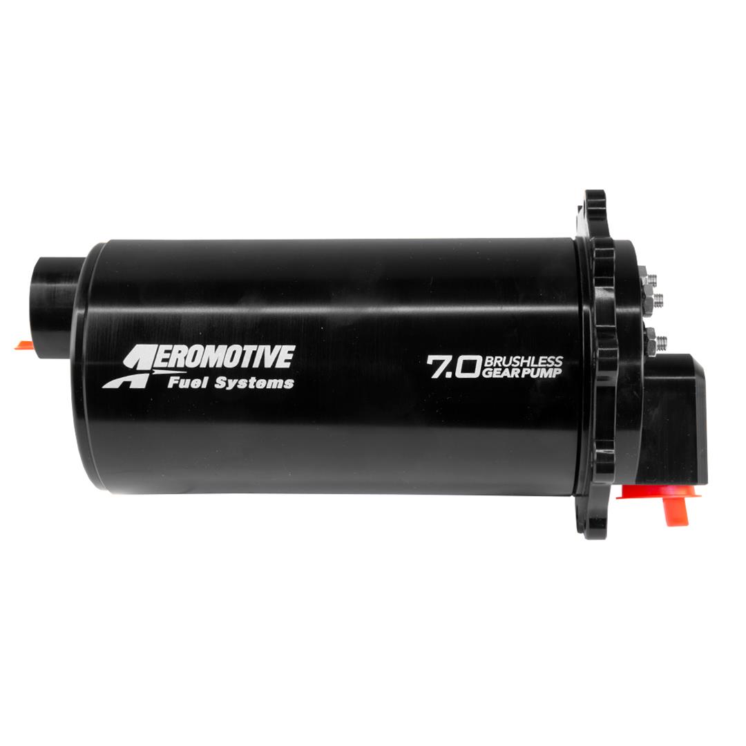 Aeromotive Brushless Spur Gear Fuel Pump w/TVS Controller - Universal - In-Tank - 90 Deg - 7gp thumbnail 2
