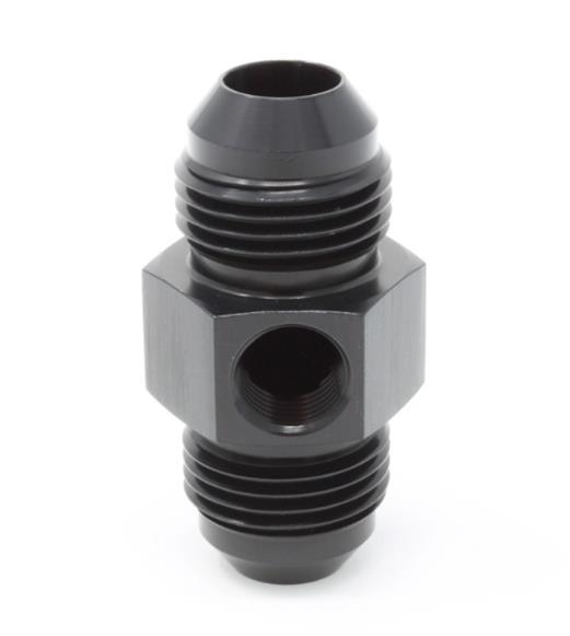 Aeromotive Fittings and Adapters 65609 Fitting, Union, Flare-Flare, AN-08, 1/8-NPT Port