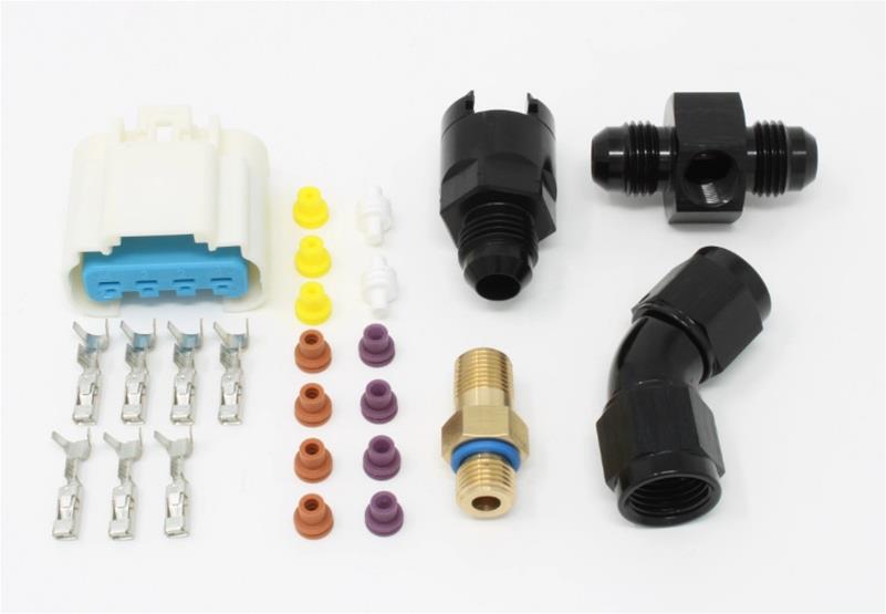 Aeromotive Fuel Pump Wiring Kits 66716 Kit, GM LT Module Electrical Plug, Sensor Adapter & Outlet Fittings Kit thumbnail 2