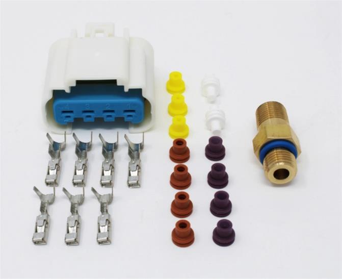 Aeromotive Fuel Pump Wiring Kits 66717 Kit, GM LT Module Electrical Plug & Sensor Adapter Kit