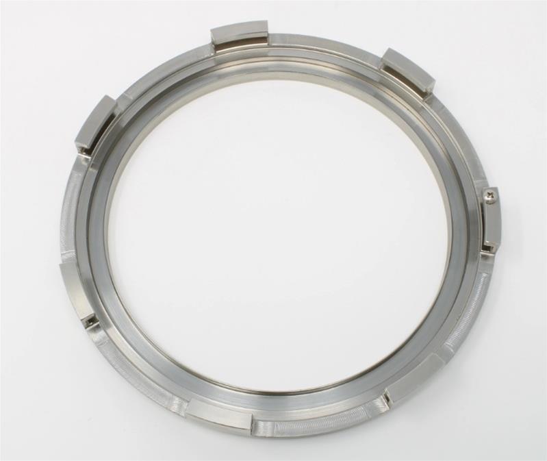 Aeromotive Fuel Tank Lock Rings 68701 Ring, OE Style Mount, VaporWorx Legacy GM5SS, 6061AL Aluminum, Natural, for 6 in. Round x 1/8 in. Thick Module Top, 6 3/8 in. Hole,Each