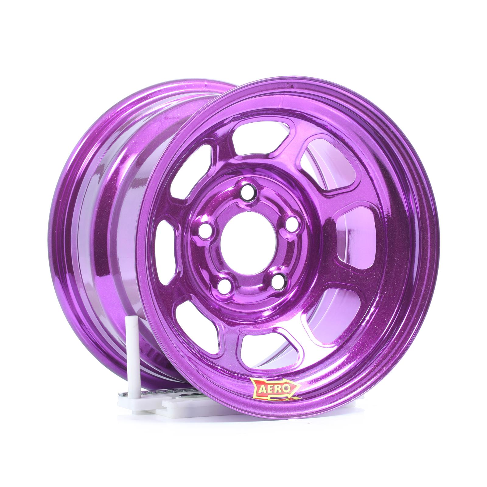 Aero Race Wheels 58-905060PUR Aero 58 Series AEROBrite Purple