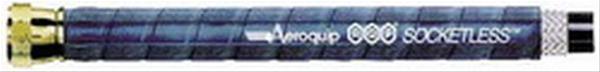 Aeroquip AQP Socketless Hose -8 AN 6 ft. FCV0806 Hose, Socketless, Synthetic Rubber, Braided Fiber Outer, Blue, 250 psi Max. Pressure, Size, Length