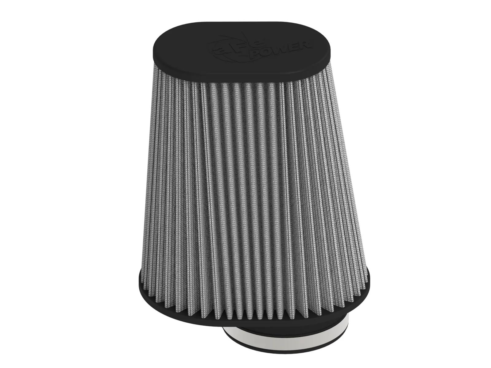 aFe Magnum FLOW Pro DRY S Air Filters for 2011-2023 300, CHALLENGER, CHARGER - 10-10404D Filter Element, S, Gray, Synthetic, Chrysler, Dodge, Each thumbnail 4