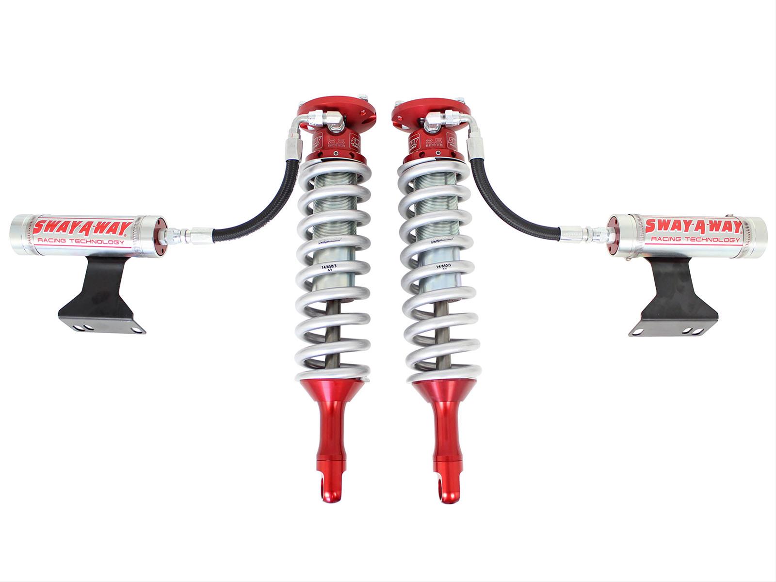 aFe Sway-A-Way 2.5in Front Coil Over Kit w/ Remote Reservoir 05-17 Toyota Tacoma