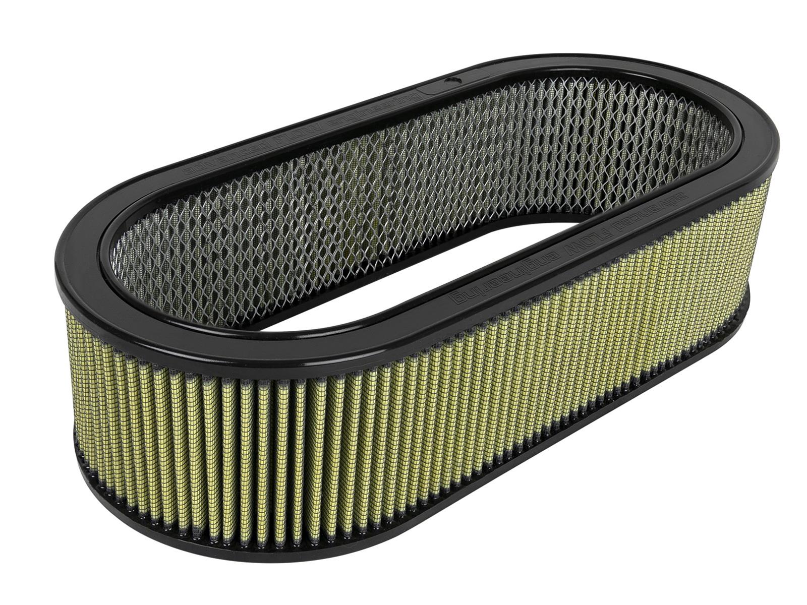 aFe Pro GUARD 7 Air Filter Elements 18-87002 Filter, Guard 7, Cotton/Synthetic, Oval, Universal, Each thumbnail 4
