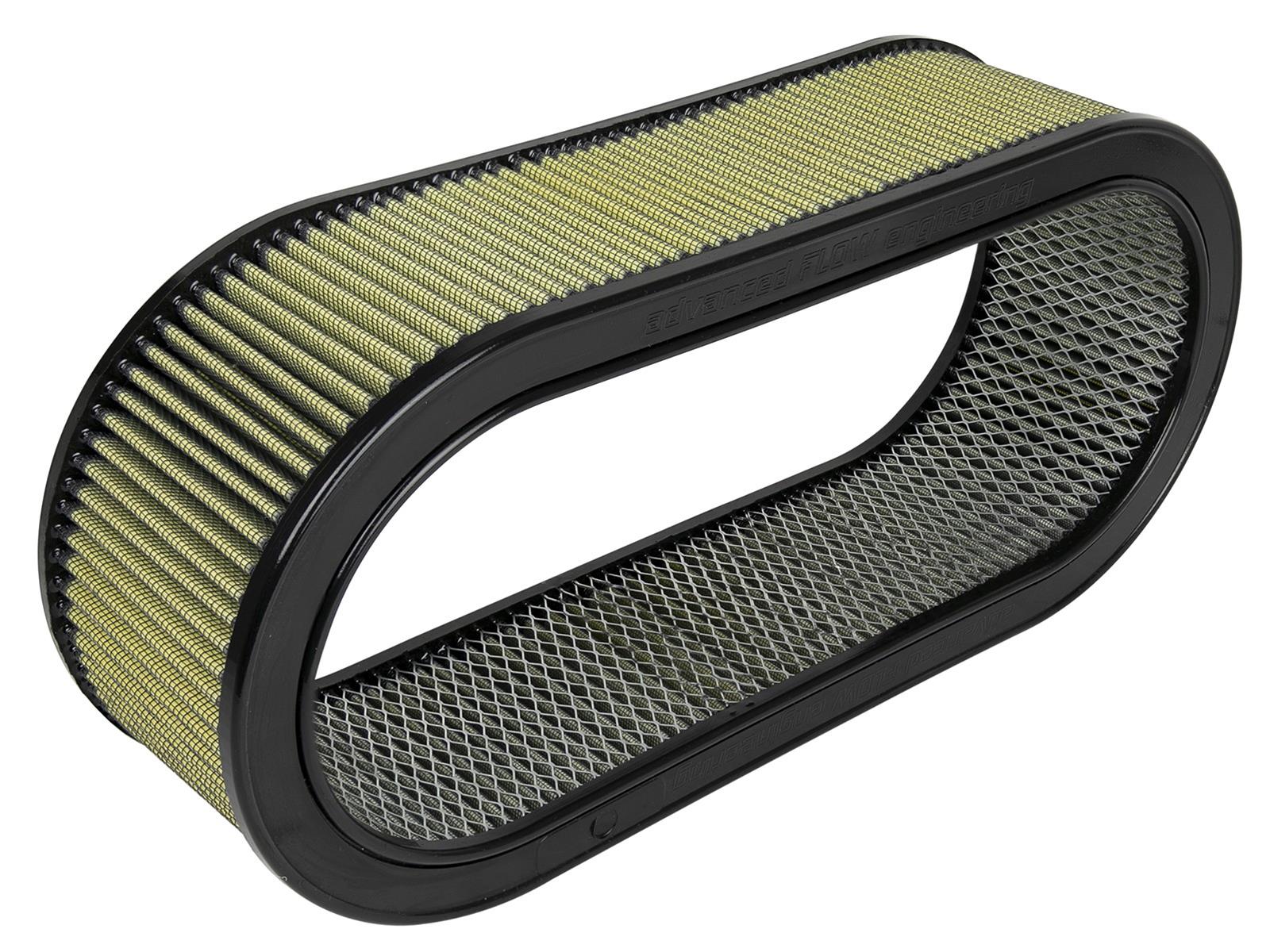 aFe Pro GUARD 7 Air Filter Elements 18-87002 Filter, Guard 7, Cotton/Synthetic, Oval, Universal, Each thumbnail 5