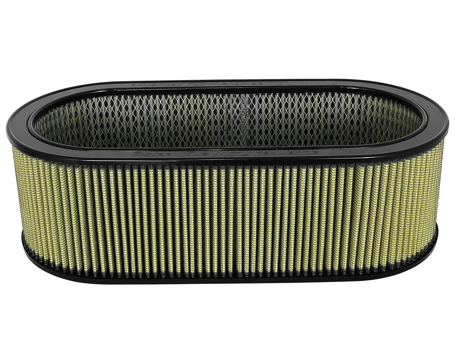 aFe Pro GUARD 7 Air Filter Elements 18-87002 Filter, Guard 7, Cotton/Synthetic, Oval, Universal, Each thumbnail 2