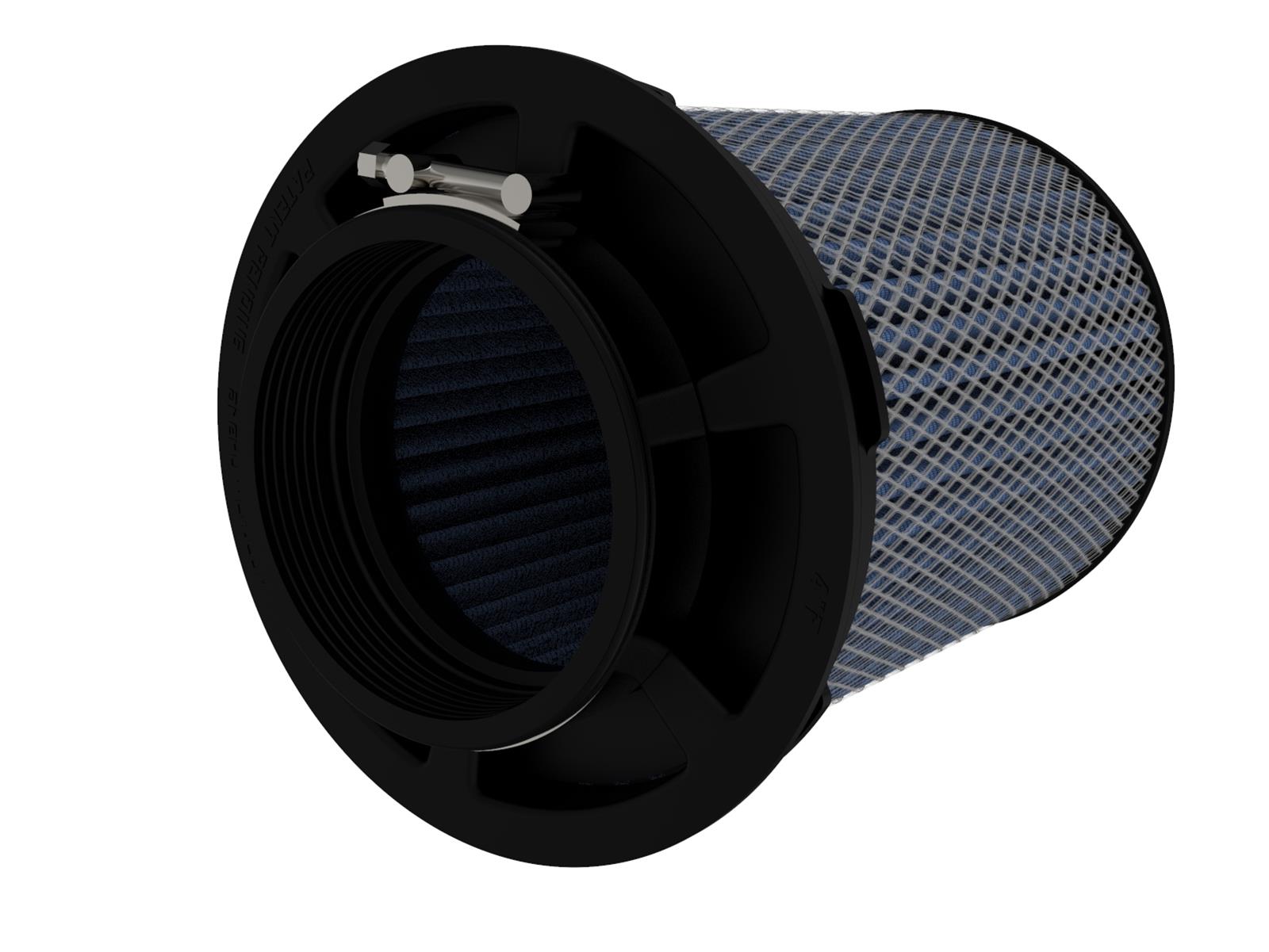 aFe Magnum FLOW Pro 10R Air Filters 20-91153 Filter Element, 10R, Round Flanged, 6.500 in., 8.000 in. High, Cotton Gauze, Blue, Each thumbnail 3
