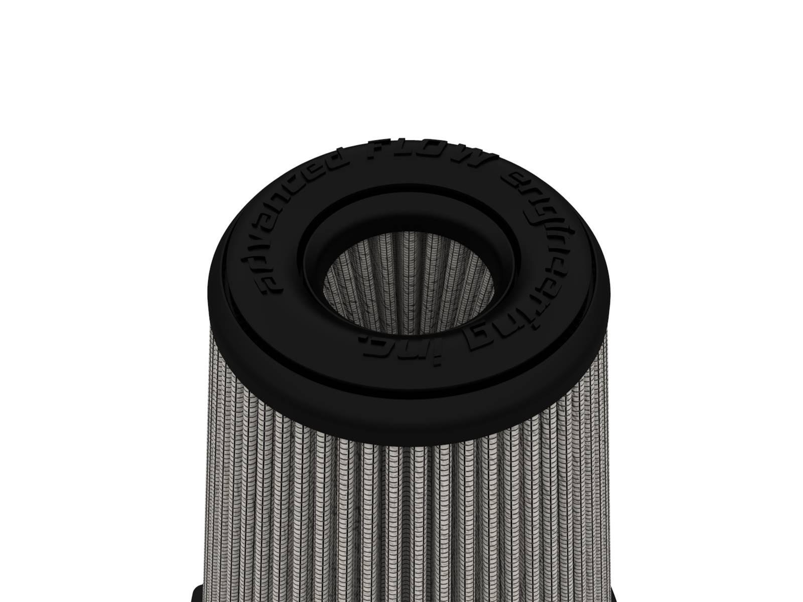 aFe MagnumFLOW Pro DRY S Air Filter 3-1/2in F x 5in B x 3-1/2in T x 6in H (Pair) thumbnail 3