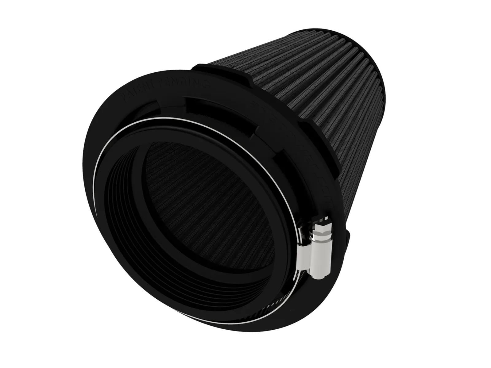 AFE Power Air Intake Kit Components 20-91202K Momentum Replacement Filter w/ Black Pro 5R Media 3-1/2 IN F x 5 IN B x 3-1/2 IN T (Inverted) x 6 IN H thumbnail 5