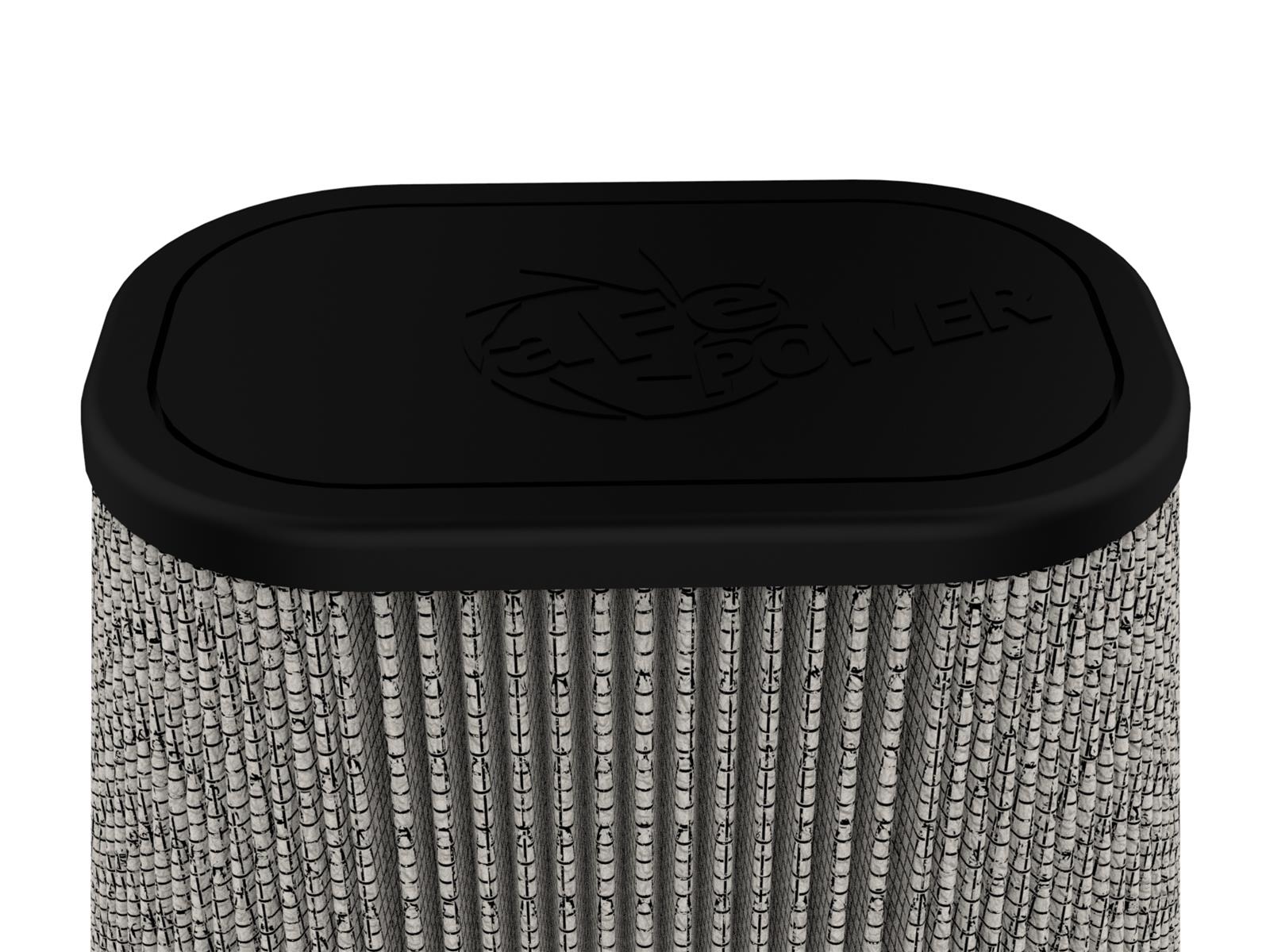 aFe Pro Dry S Air Filter Elements 21-90120 Filter, S, Synthetic, Conical Oval Flanged, Universal, Each thumbnail 2