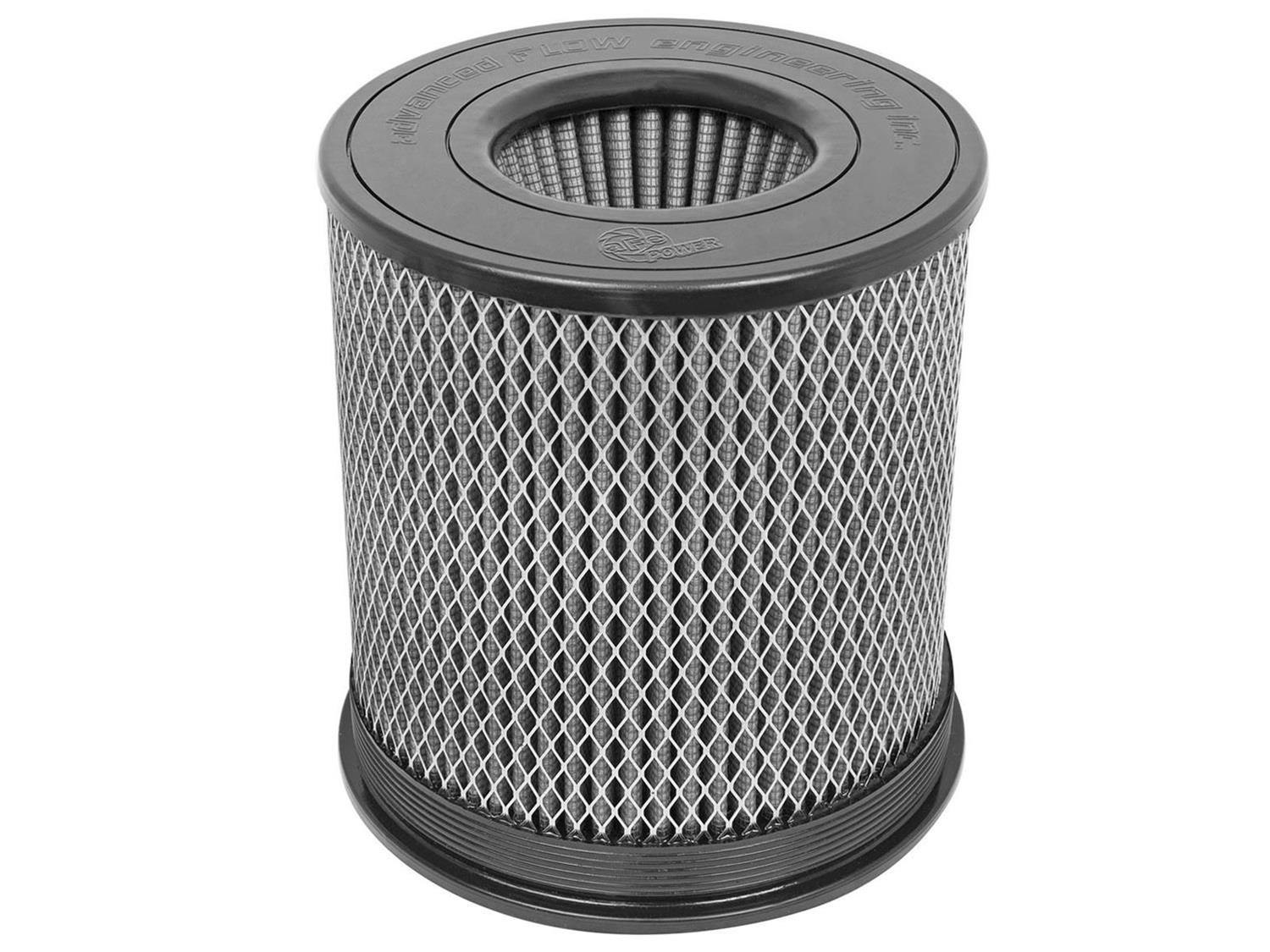 aFe MagnumFLOW Air Filter Pro DRY S 6in Flange x 8 1/8in