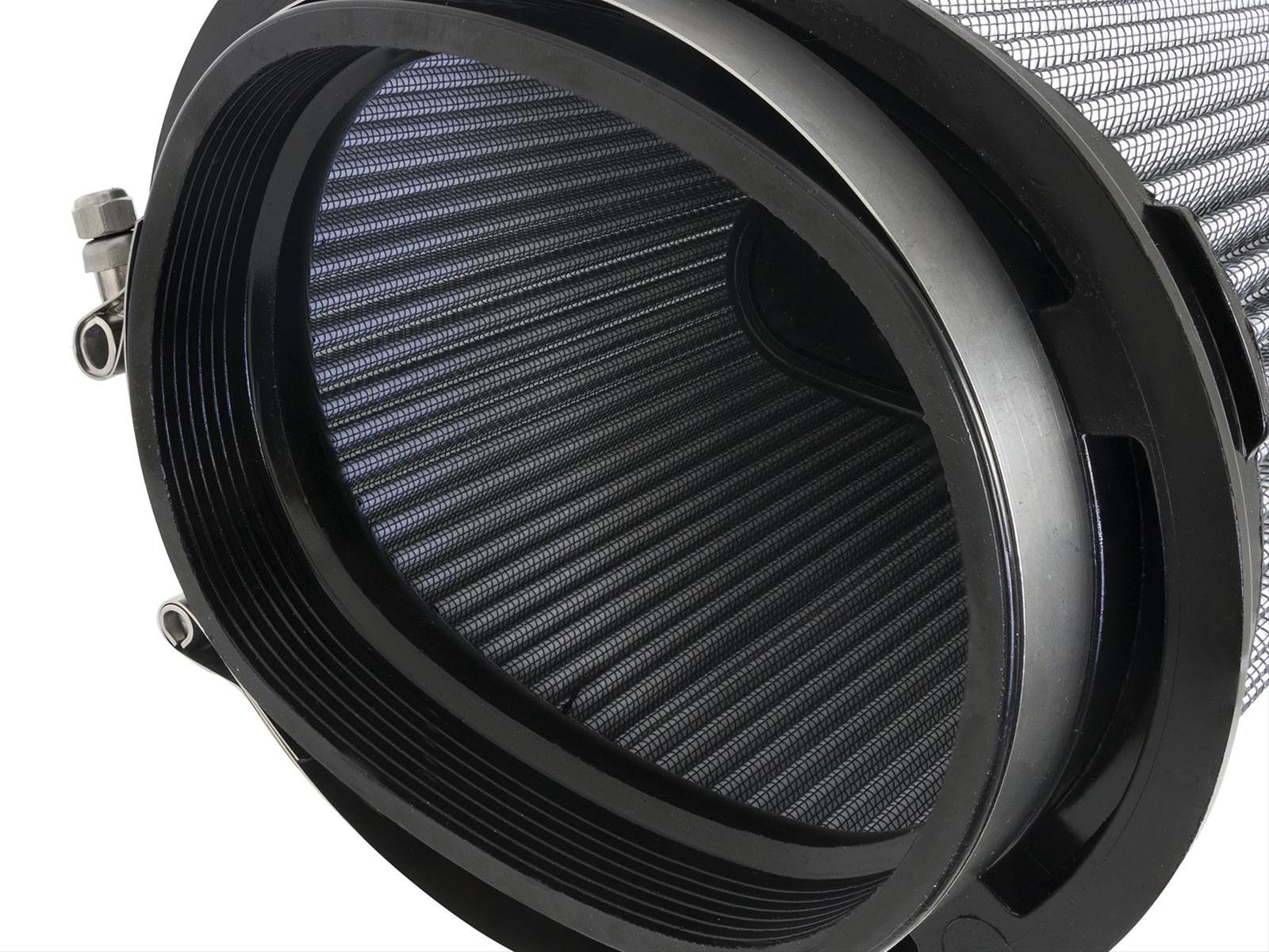 aFe Magnum FLOW Pro DRY S Air Filters 21-91107 Filter, Dry S, Synthetic, Gray, (6.75x4.75)F x (8.25x6.25)B(Mtm2) x (7.25x5)T x 7H in