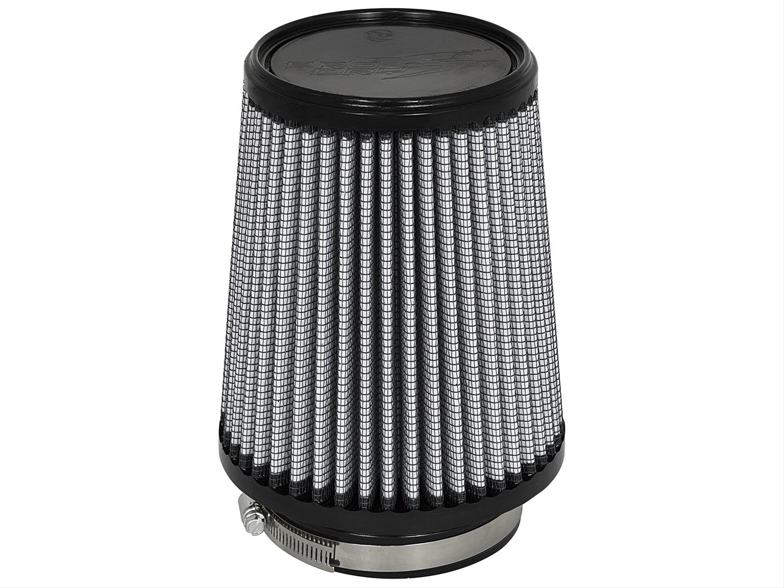 aFe Magnum FLOW Pro DRY S Air Filters 21-91112 Filter, S, Conical, Synthetic, Gray, 4.00 in. Inlet Flange I.D., 7.00 in. Length, Each