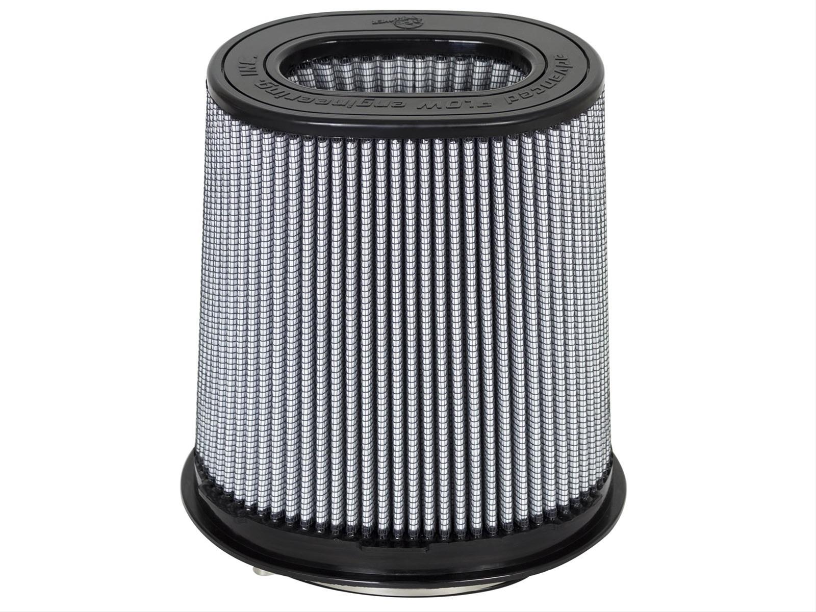 aFe Magnum FLOW Pro DRY S Air Filters 21-91124 Filter, Universal Clamp On Filter