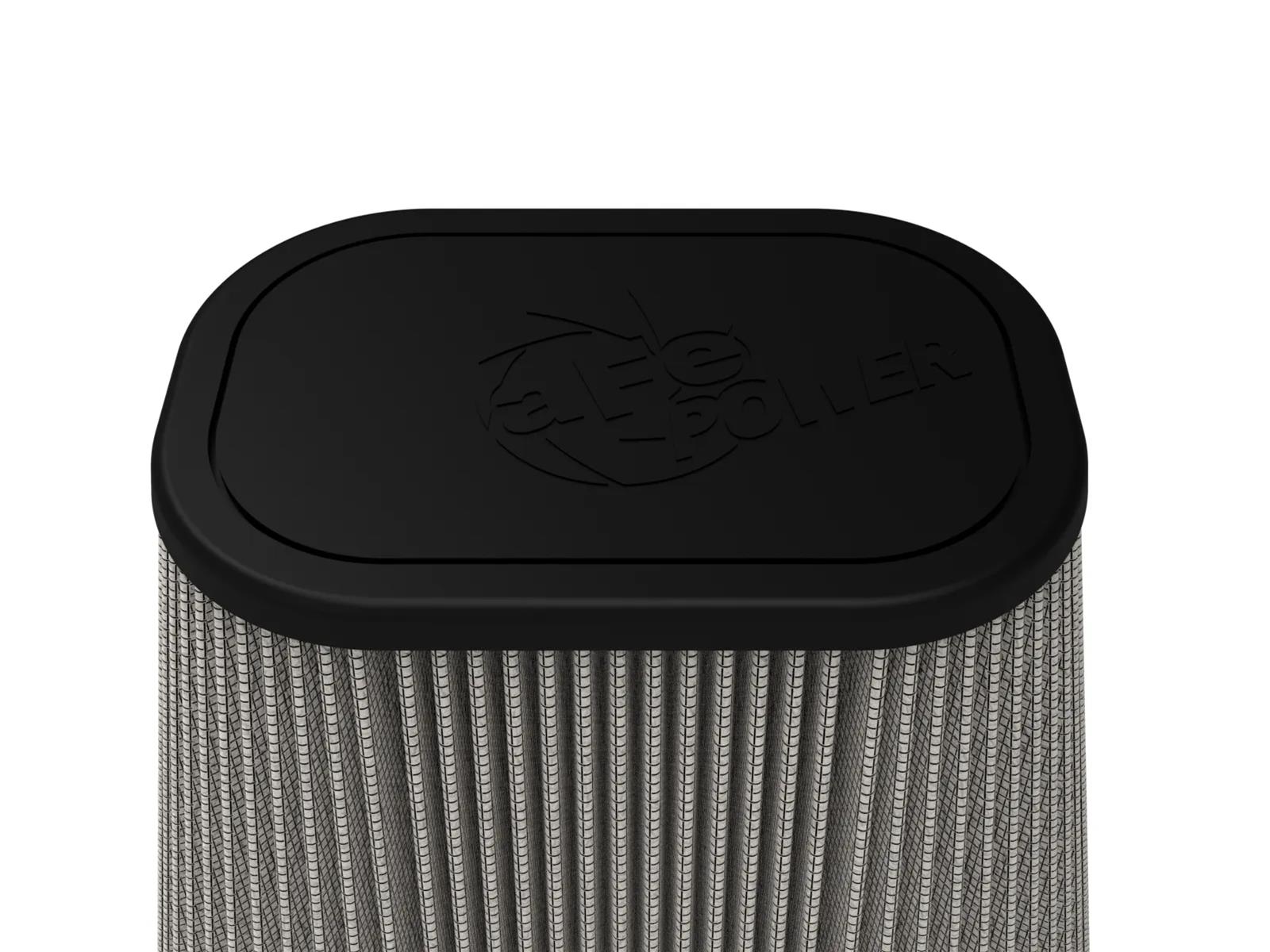 aFe Magnum FLOW Universal Pro DRY S Air Filter (7.5x5.5)in F (9.25x7.25)in B x (6x4)in T x 9in H thumbnail 2