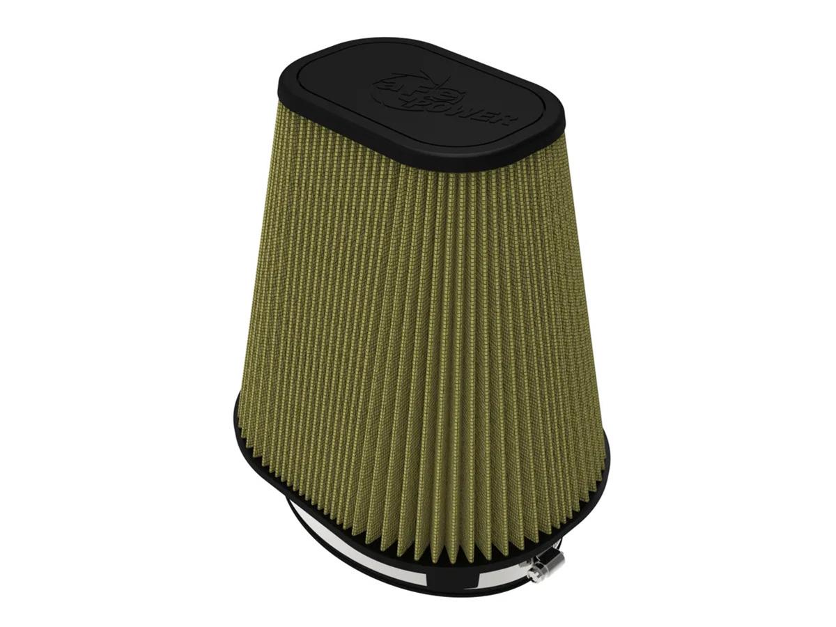 AFE Power Air Filter Elements 24-90204G Magnum FLOW Universal w/ Pro GUARD 7 Media (7-1/2x5-1/2) IN F x (9-1/4x7-1/4) IN B x (6x4) IN T x 9 IN
