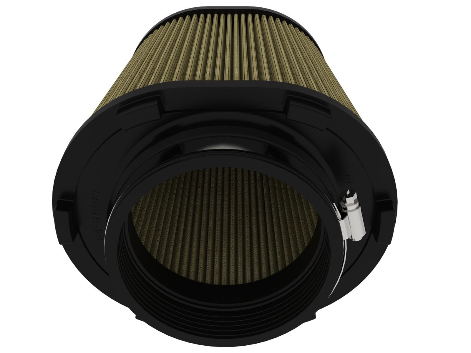 AFE Power Air Filter Elements 24-91203G Magnum FORCE Intake Replacement w/ Pro GUARD 7 Media 4-1/2 IN F x (8x6-1/2) IN B x (6-3/4x5-1/2) IN T (Inverted) x 8 IN H thumbnail 5