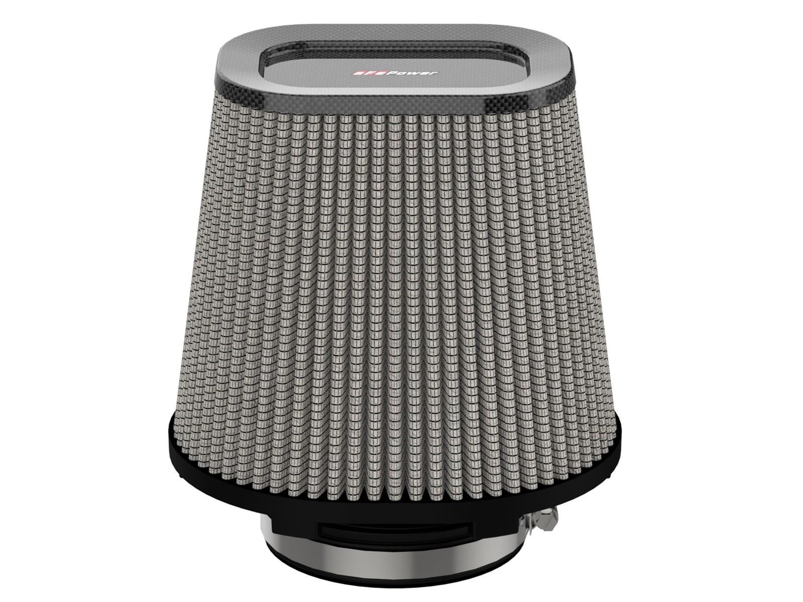 aFe Magnum FLOW Pro DRY S Air Filters 27-90203D Track Series Intake Replacement Filter w/ Media 4 IN F x (7-3/4 x 6-1/2) IN B x (5-3/4 x 3-3/4) IN T x 7 IN H thumbnail 2