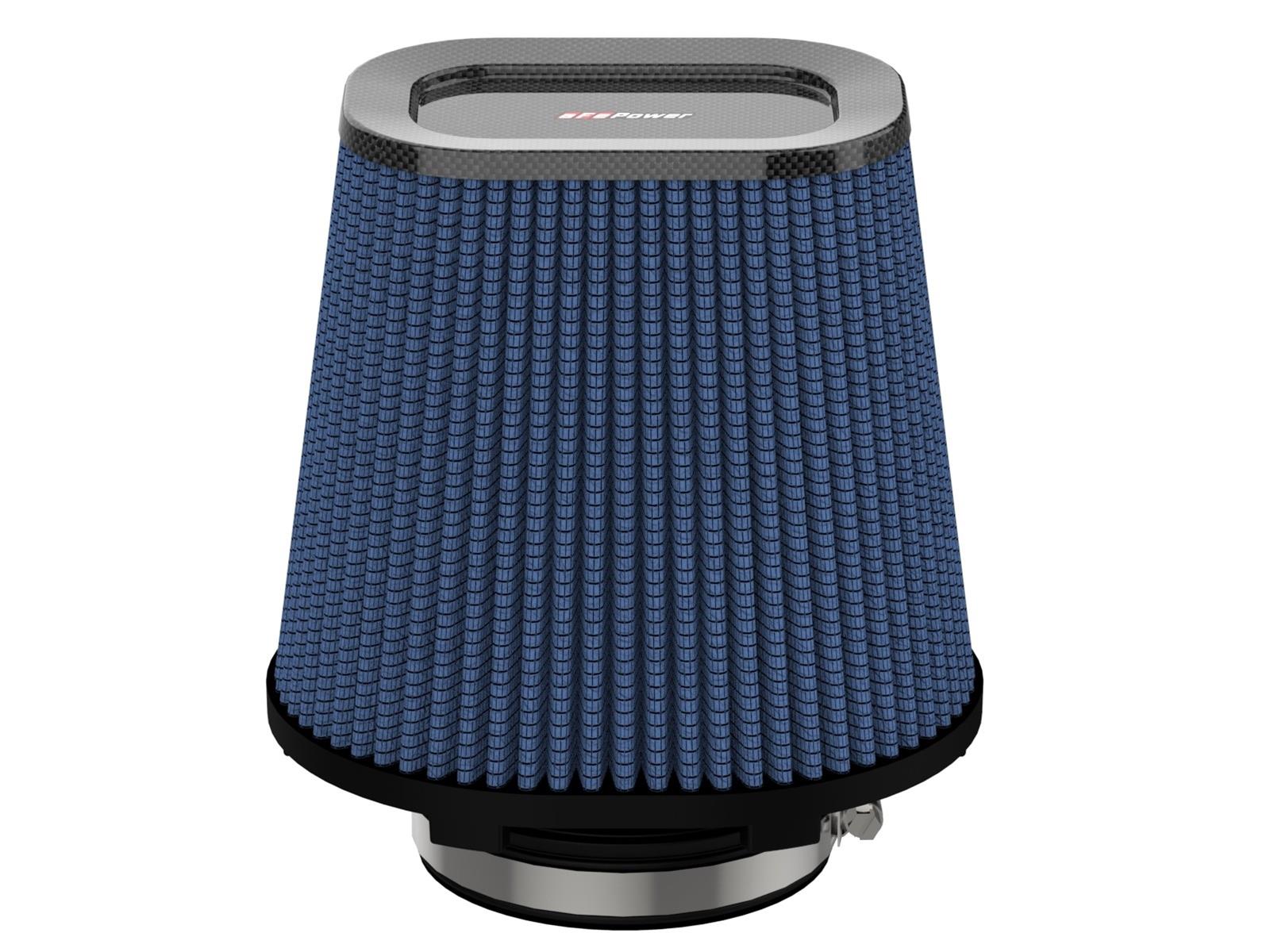 aFe Magnum FLOW Pro 5R Air Filters 27-90203R Track Series Intake Replacement Filter w/ Media 4 IN F x (7-3/4 x 6-1/2) IN B x (5-3/4 x 3-3/4) IN T x 7 IN H thumbnail 2