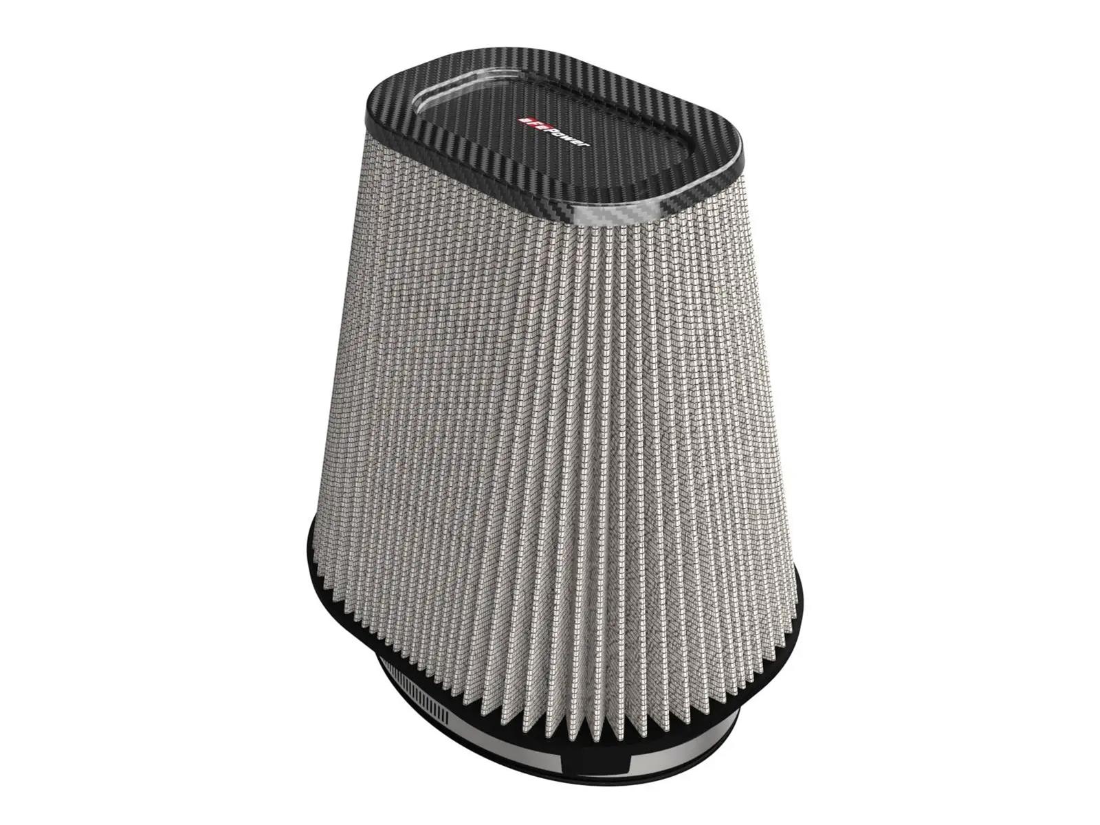 AFE Power Air Filter Elements 27-90204D Filter, Track Series Intake Replacement w/ Pro DRY S Media (7-1/2 x 5-1/2) IN F x (9-1/4 x 7-1/4) IN B x (6 x 4) IN T x 9 thumbnail 3