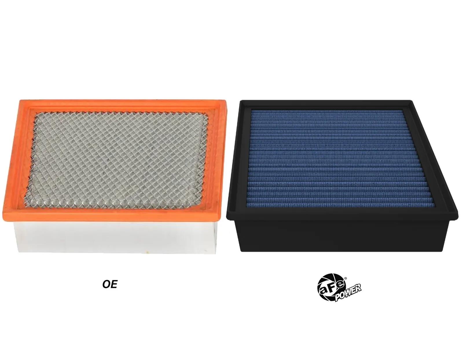 AFE Power Air Filter Elements 30-10275-1 Magnum FLOW OE Replacement w/ Pro 5R Media GM Diesel Trucks 17-19 V8-6.6L (td) L5P thumbnail 2