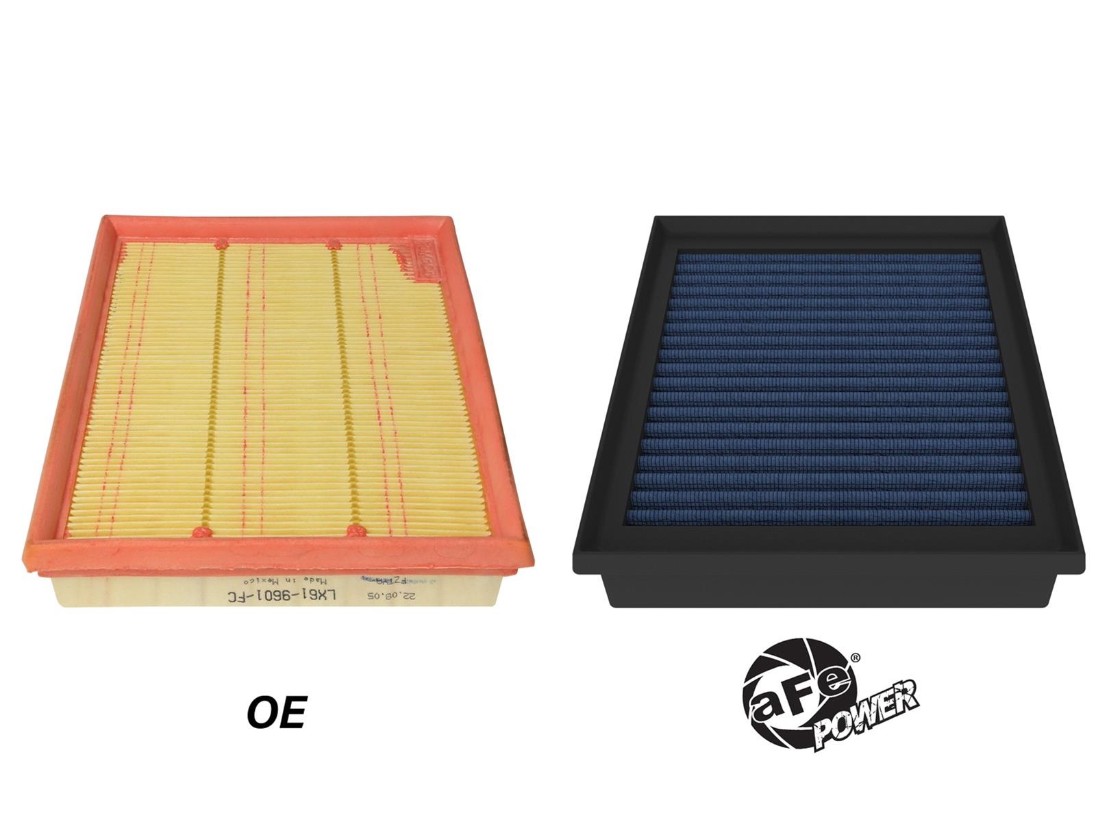 aFe Magnum FLOW Pro 5R Air Filters for 2020-2025 CORSAIR, ESCAPE, 2022-2024 MAVERICK - 30-10412R Filter Element, 5R, Blue, Cotton Gauze, Oiled, Ford, Lincoln, Each thumbnail 4