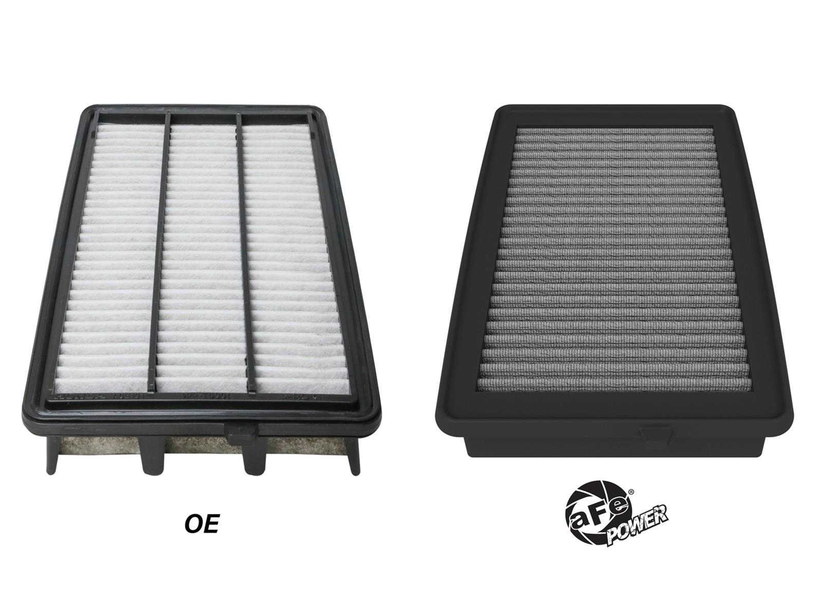 aFe Magnum FLOW Pro DRY S Air Filters for 2023-2025 CIVIC, 2024-2025 INTEGRA - 30-10419D Filter Element, S, Gray, Synthetic, use on Honda®, Each thumbnail 5