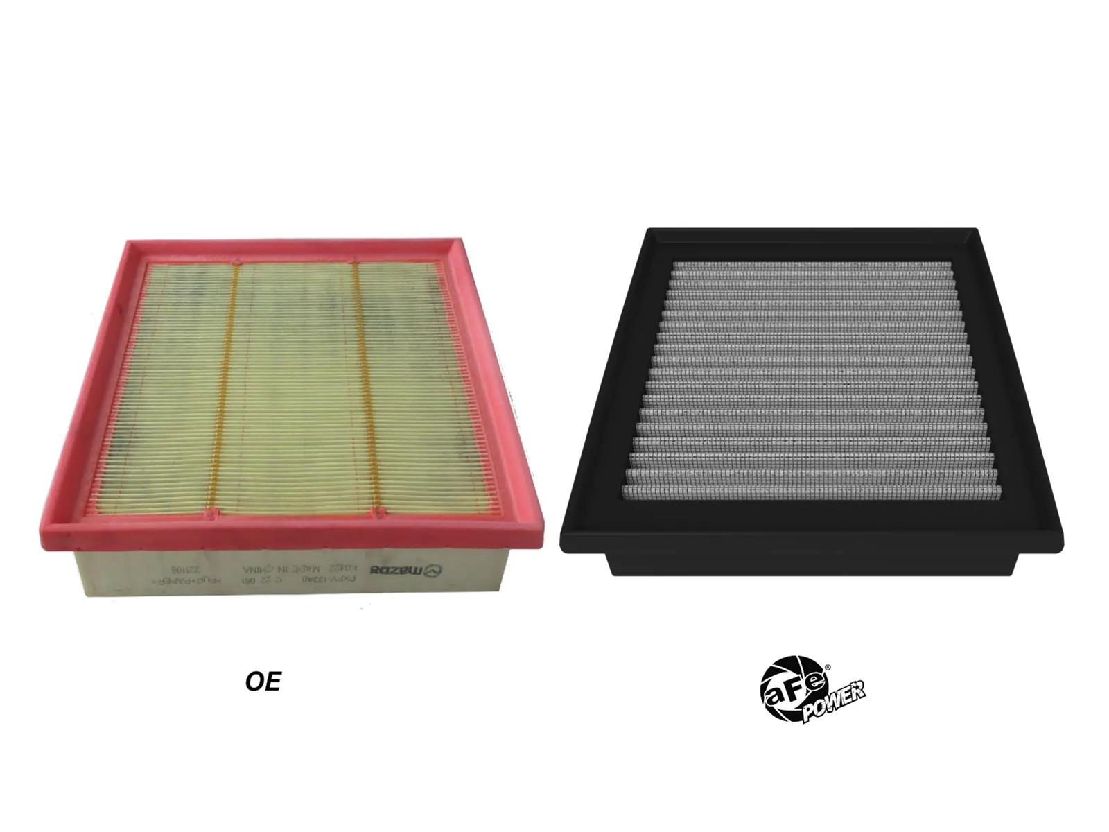 AFE Power Air Filter Elements 30-10430D Magnum FLOW OE Replacement w/ Pro DRY S Media Mazda CX-90 2024 L6-3.3L (t) thumbnail 4