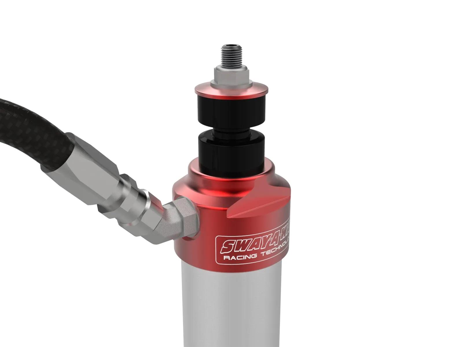 aFe Control Sway-A-Way Shocks for 2017-2024 F-250 SUPER DUTY, F-350 DUTY - 301-5600-14 and Struts, Sway-A-Way, 2.5 in. Diameter Shock, Remote Reservoir, 0-1.50 in. Lift, Front, Ford, Pair thumbnail 4