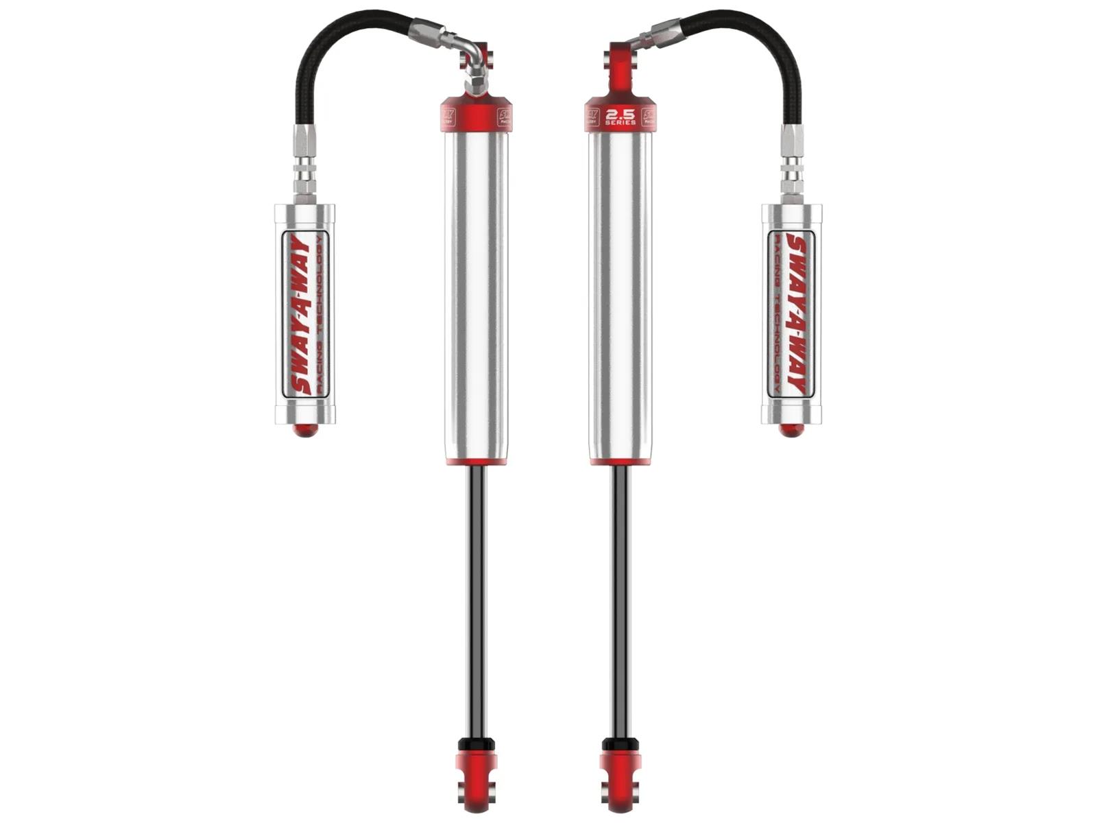 aFe Control Sway-A-Way Shocks for 2017-2024 F-250 SUPER DUTY, F-350 DUTY - 302-0056-10 and Struts, Sway-A-Way, 2.5 in. Diameter Shock, Remote Reservoir, 0-1.50 in. Lift, Rear, Ford, Pair thumbnail 4