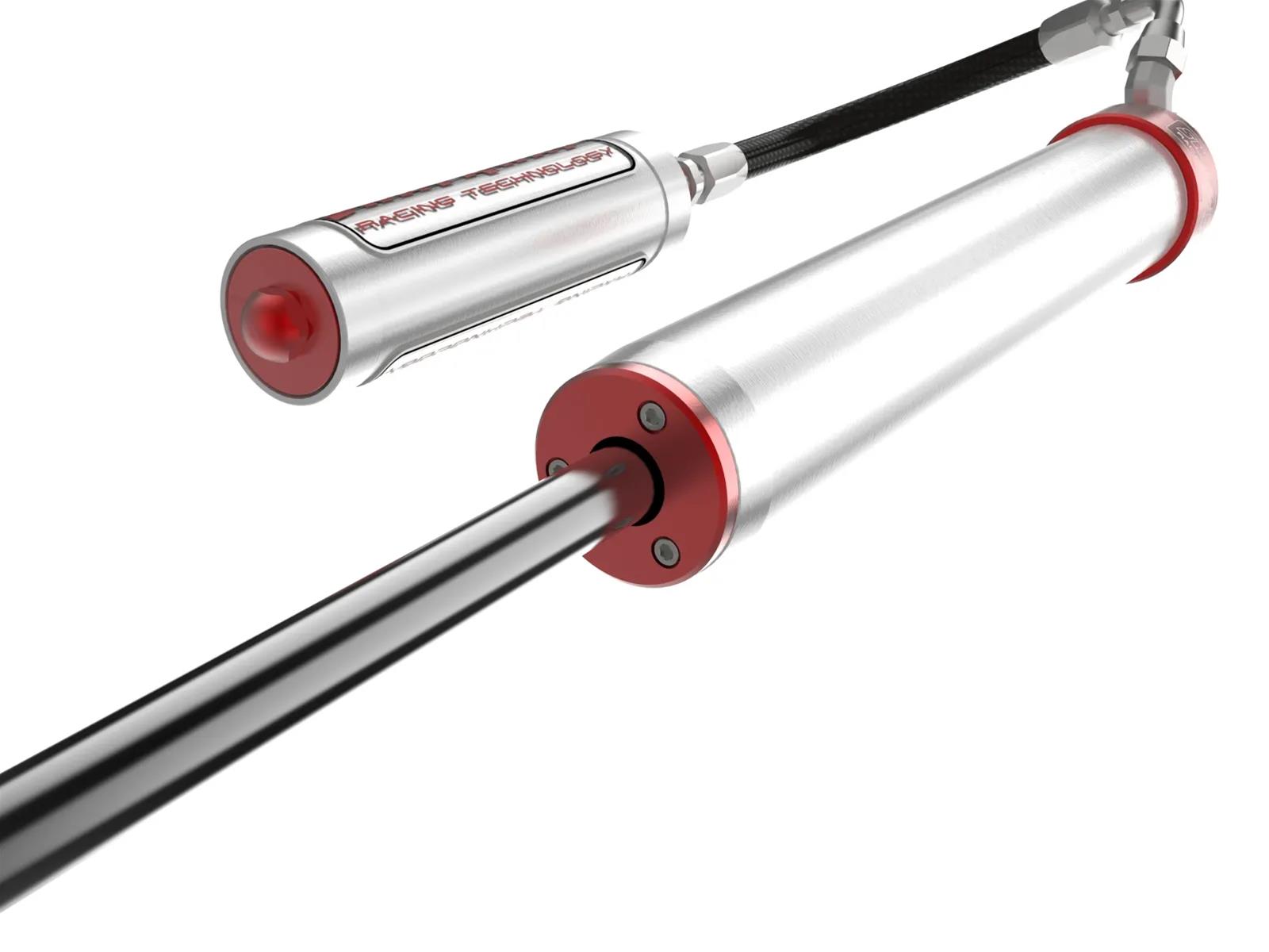 aFe Control Sway-A-Way Shocks for 2017-2024 F-250 SUPER DUTY, F-350 DUTY - 302-0056-10 and Struts, Sway-A-Way, 2.5 in. Diameter Shock, Remote Reservoir, 0-1.50 in. Lift, Rear, Ford, Pair thumbnail 2