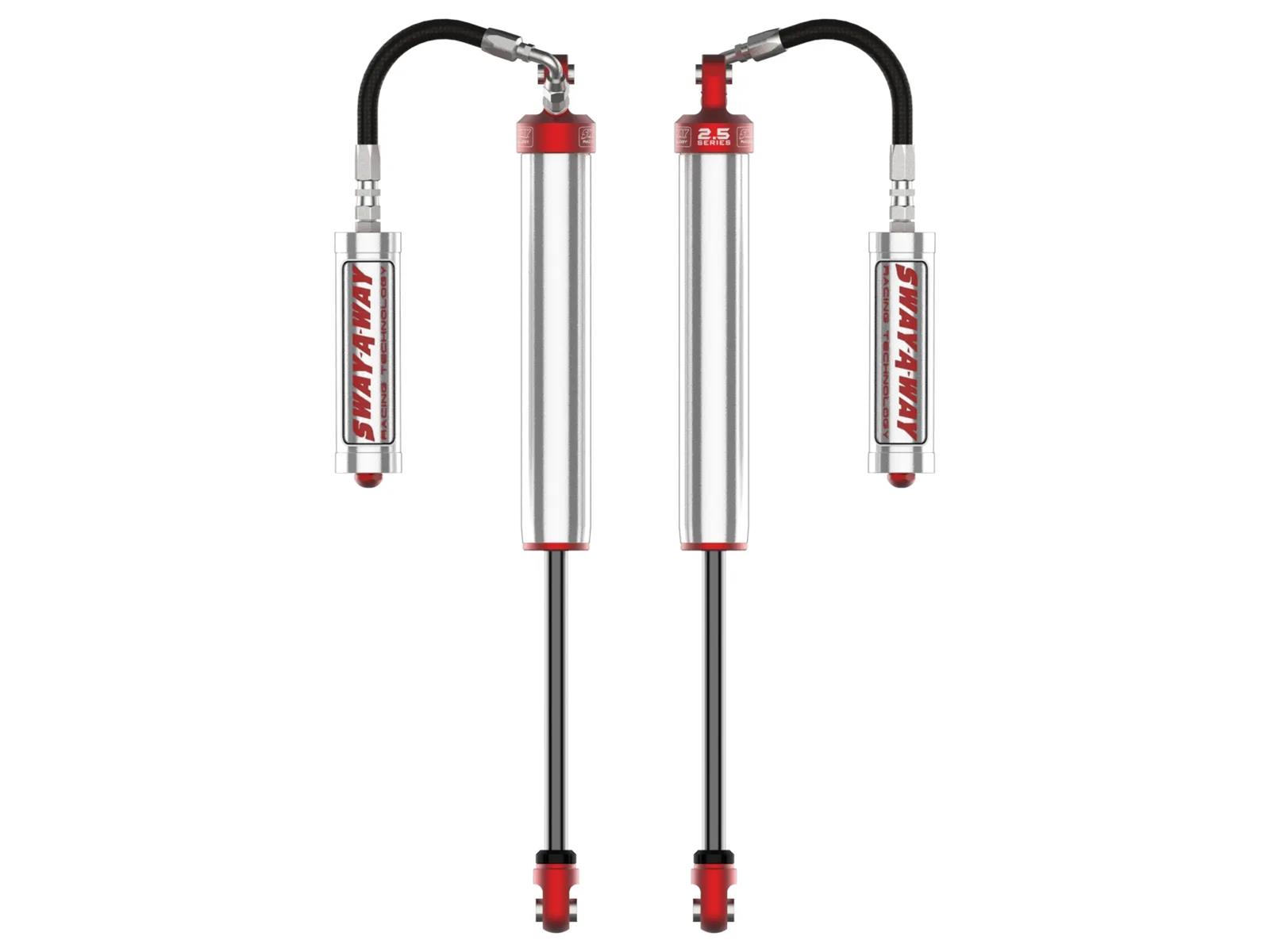 aFe Control Sway-A-Way Shocks for 2017-2024 F-250 SUPER DUTY, F-350 DUTY - 302-0056-11 and Struts, Sway-A-Way, 2.5 in. Diameter Shock, Remote Reservoir, 2-3.50 in. Lift, Rear, Ford, Pair thumbnail 5