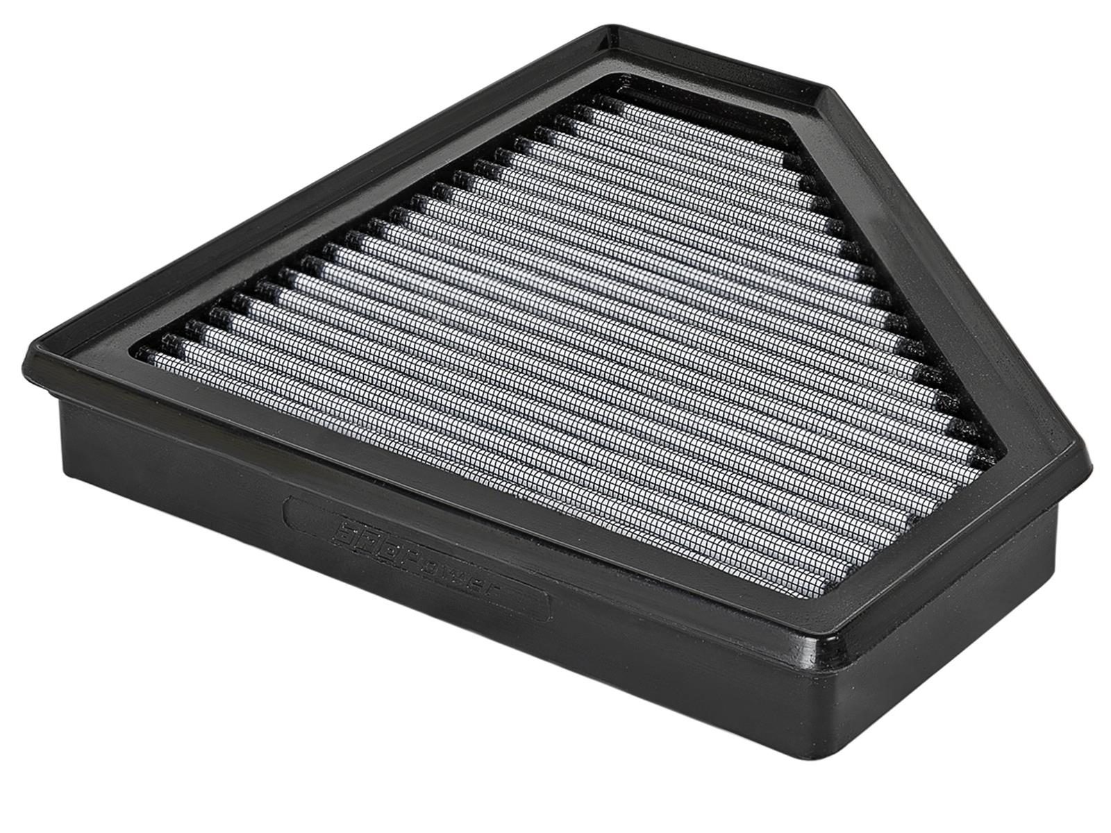 aFe Pro Dry S Air Filter Elements for 2016-2019 CTS - 31-10283 Elements, S, Synthetic, Gray, Panel, Cadillac, 6.2L, Each