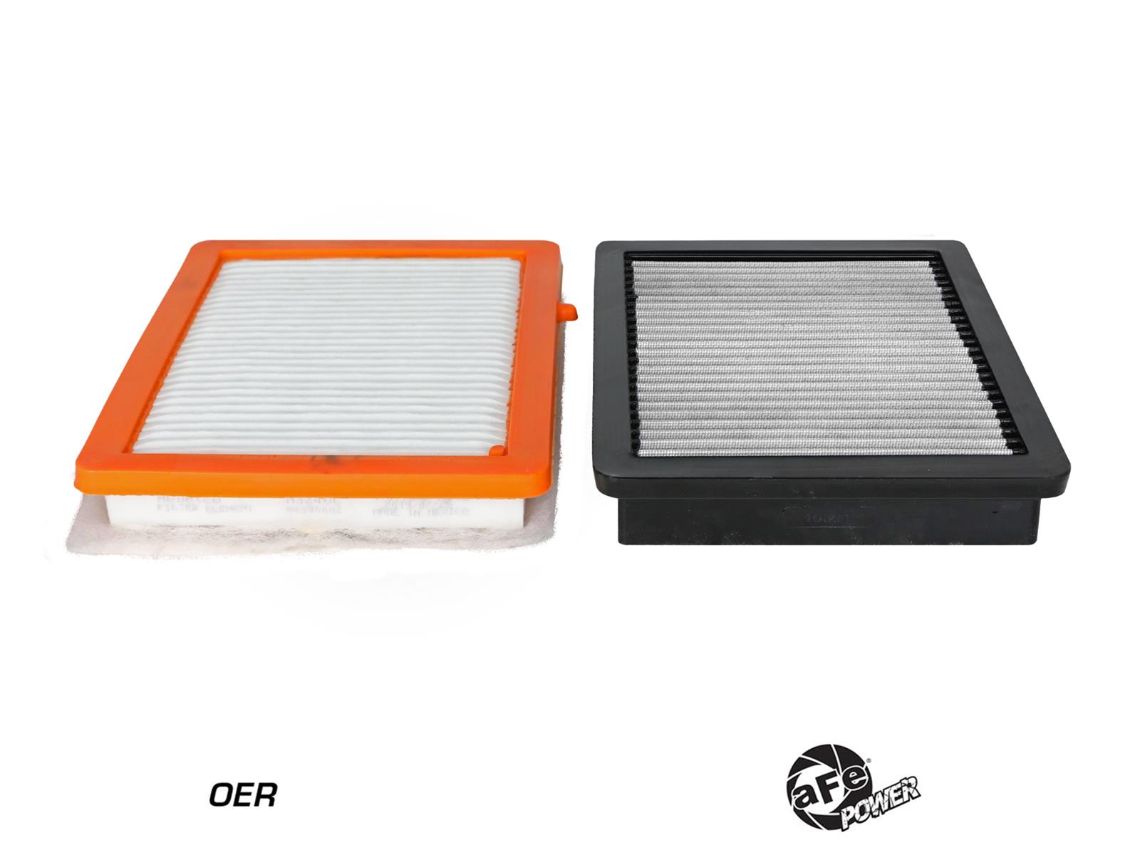 aFe Pro Dry S Air Filter Elements for 2018-2025 EQUINOX, TERRAIN - 31-10301 Filter, S, Synthetic, Panel, Direct Fit, Chevrolet, GMC, Each thumbnail 3