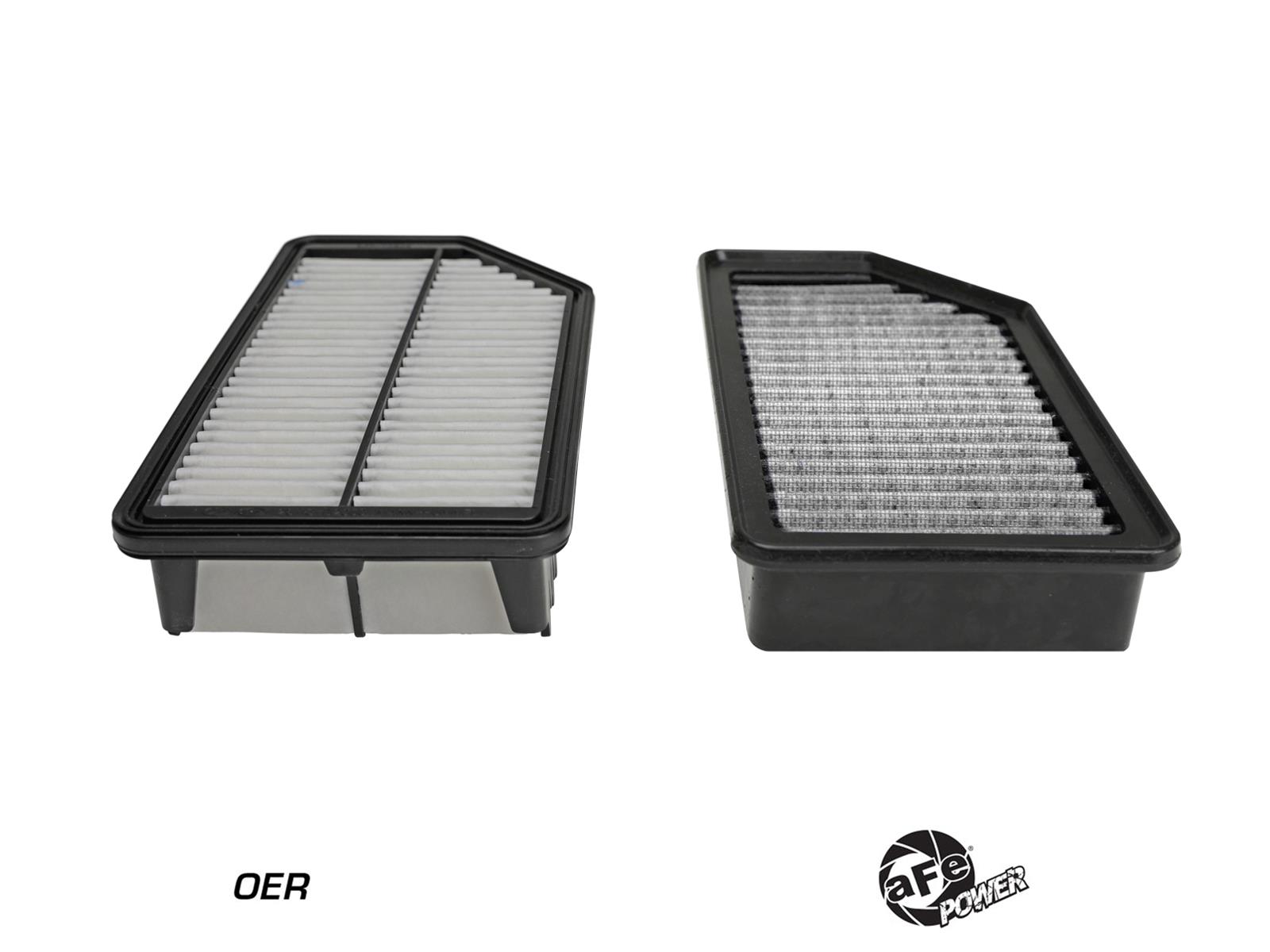 aFe Pro Dry S Air Filter Elements 31-10304 Filter, S, Synthetic, Panel, Direct Fit, Kia, Hyundai, Each thumbnail 3