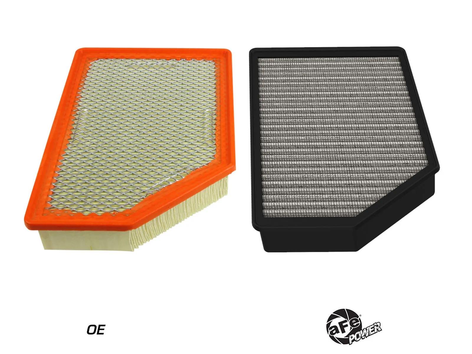 AFE Power Air Filter Elements 31-10325-1 Magnum FLOW OE Replacement w/ Pro DRY S Media GM Diesel Trucks 20-23 V8-6.6L (td) L5P