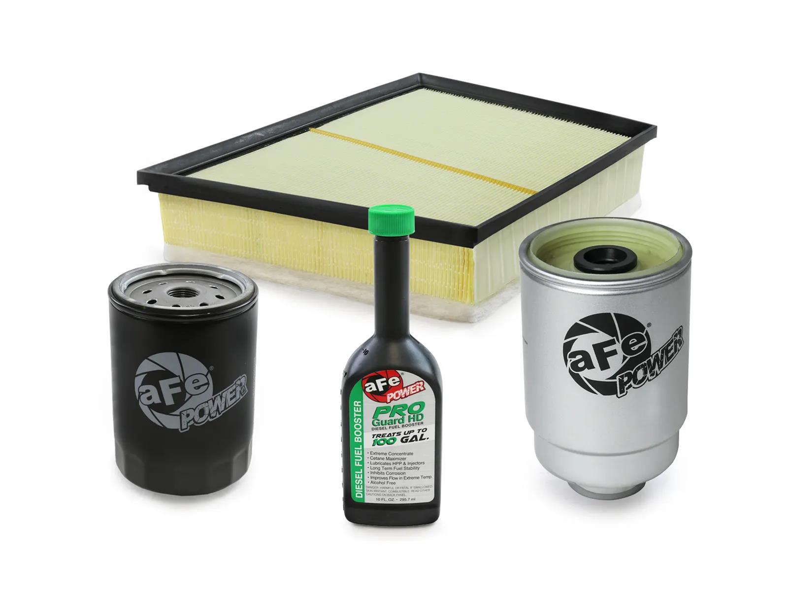 aFe 11-16 GM Diesel Trucks Power ProGuard Diesel Filter Maintenance Kit