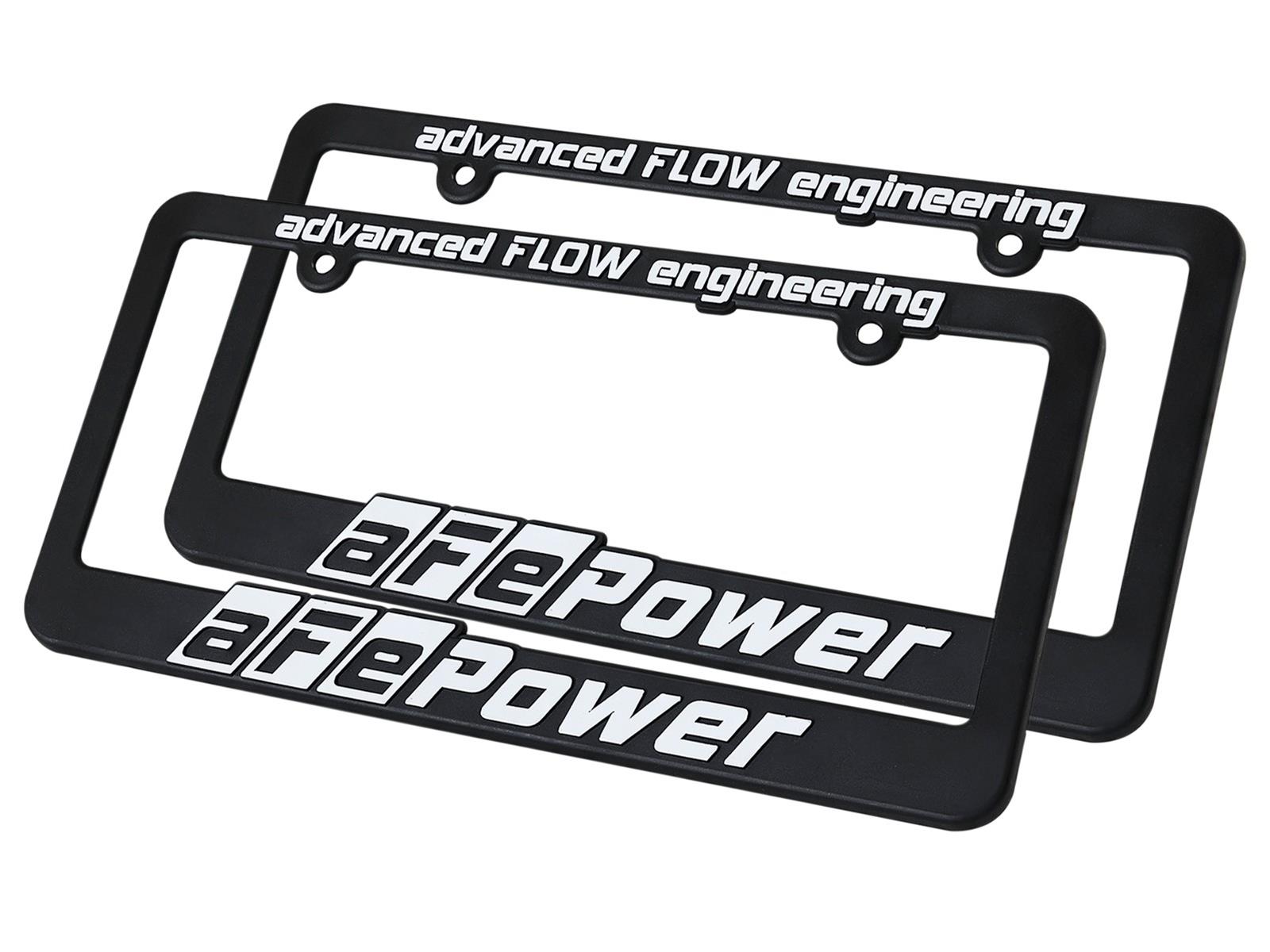 AFE Power License Plate Frames 40-10097-MA aFe POWER (Pair) thumbnail 2