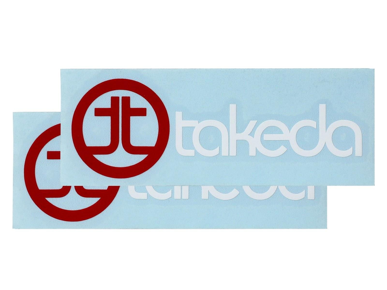 AFE Power Decals and Stickers 40-10261-MA Takeda Logo Decal (Pair)