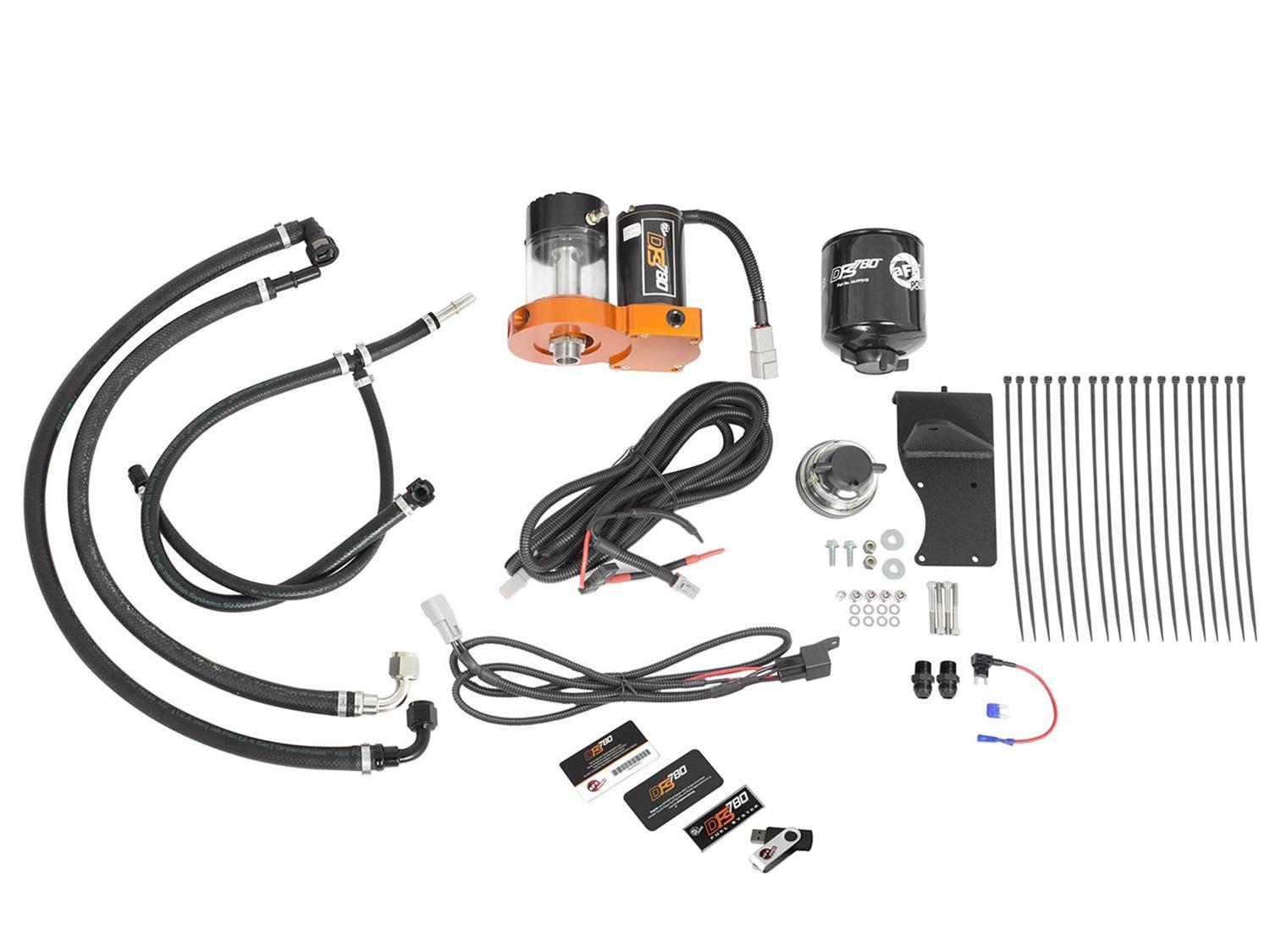 aFe Diesel Fuel Systems DFS780 Series 11-16 GM Diesel 6.6L V8(td) Full Time Operation 8-10PSI thumbnail 4