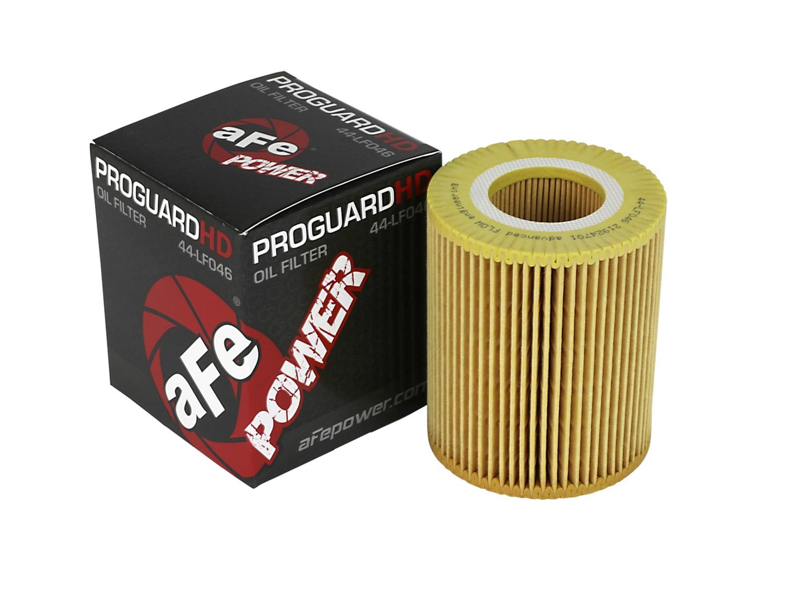 aFe Pro GUARD HD Oil Filters 44-LF046-MB Filter, Filter (4 Pack)