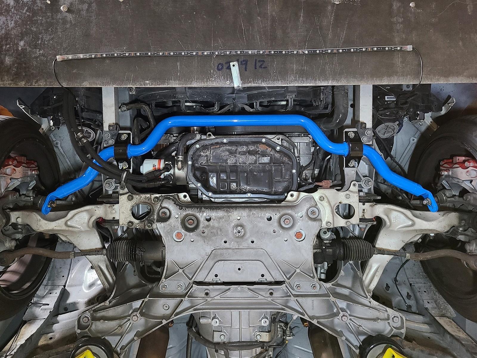aFe 09-20 Nissan 370Z V6-3.7L Front and Rear Control Sway Bar Set - Blue thumbnail 2