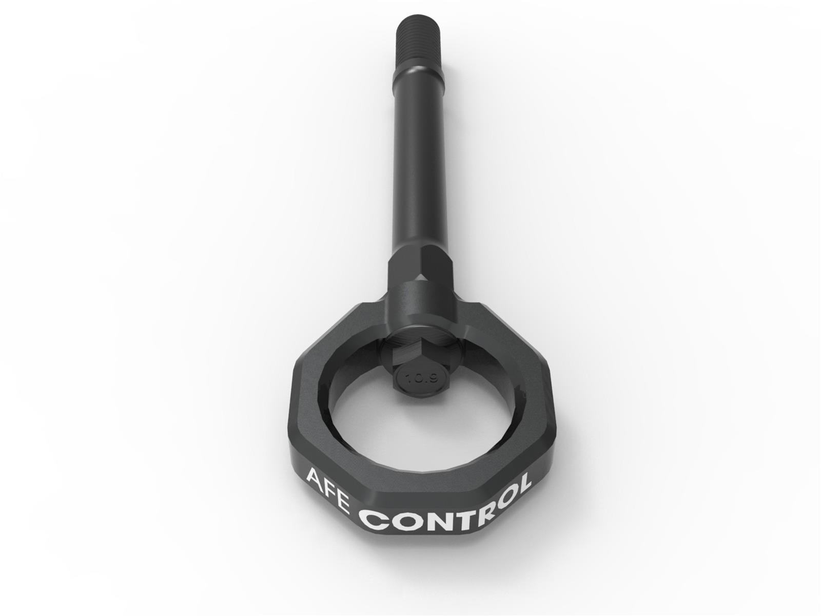 aFe Control Tow Hooks for 2020-2025 CORVETTE - 450-401014-G Hook, Front, Gray Powdercoated, Chevy, Corvette, Each thumbnail 5