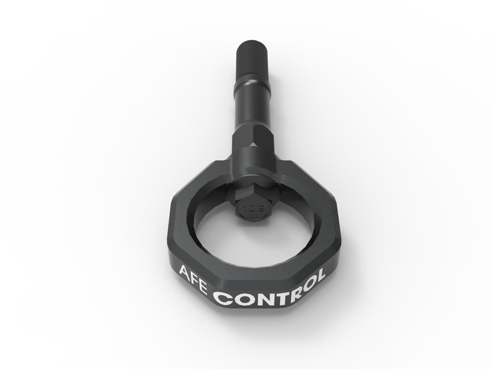 aFe Control Tow Hooks for 2020-2025 CORVETTE - 450-401015-G Hook, Rear, Gray Powdercoated, Chevy, Corvette, Each thumbnail 4