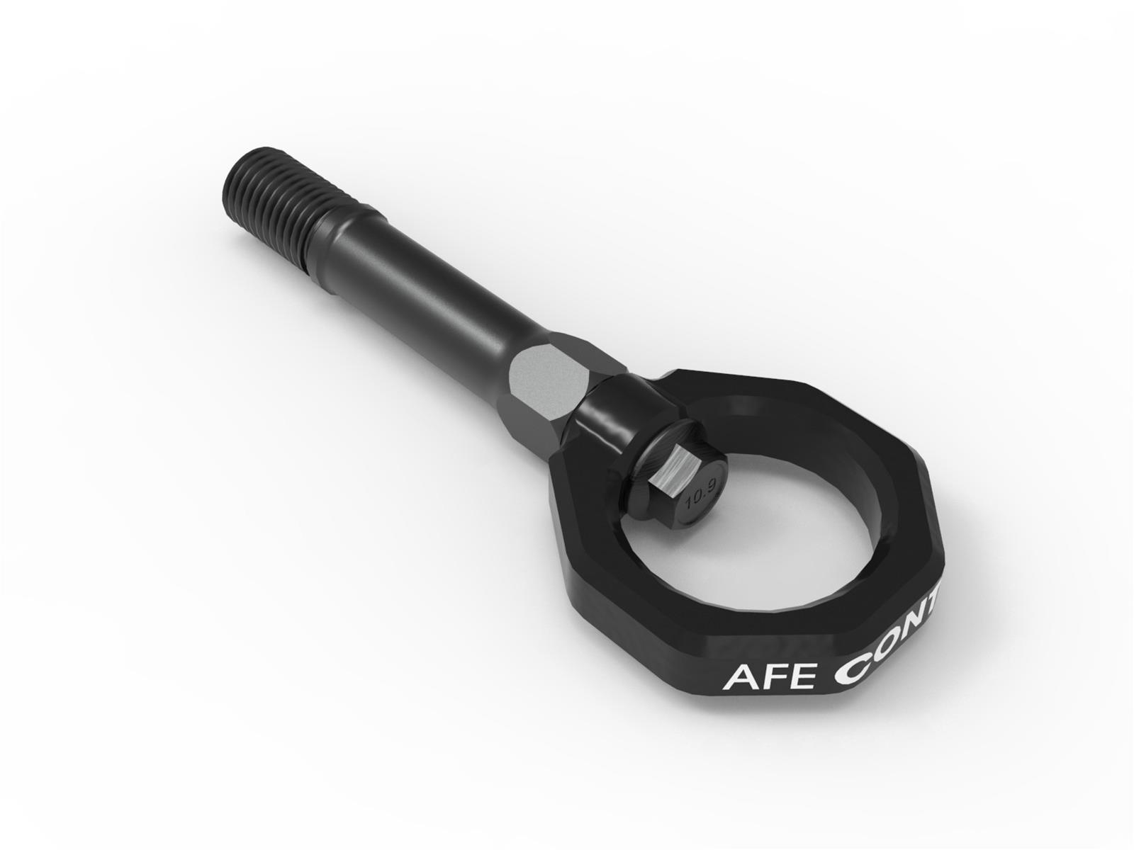 AFE Power - Tow Hooks and Covers for 2009-2020 370Z, 2023-2025 Z 450-712001-B aFe CONTROL Front Hook Black Nissan 2023 V6-3.0L (tt) thumbnail 2
