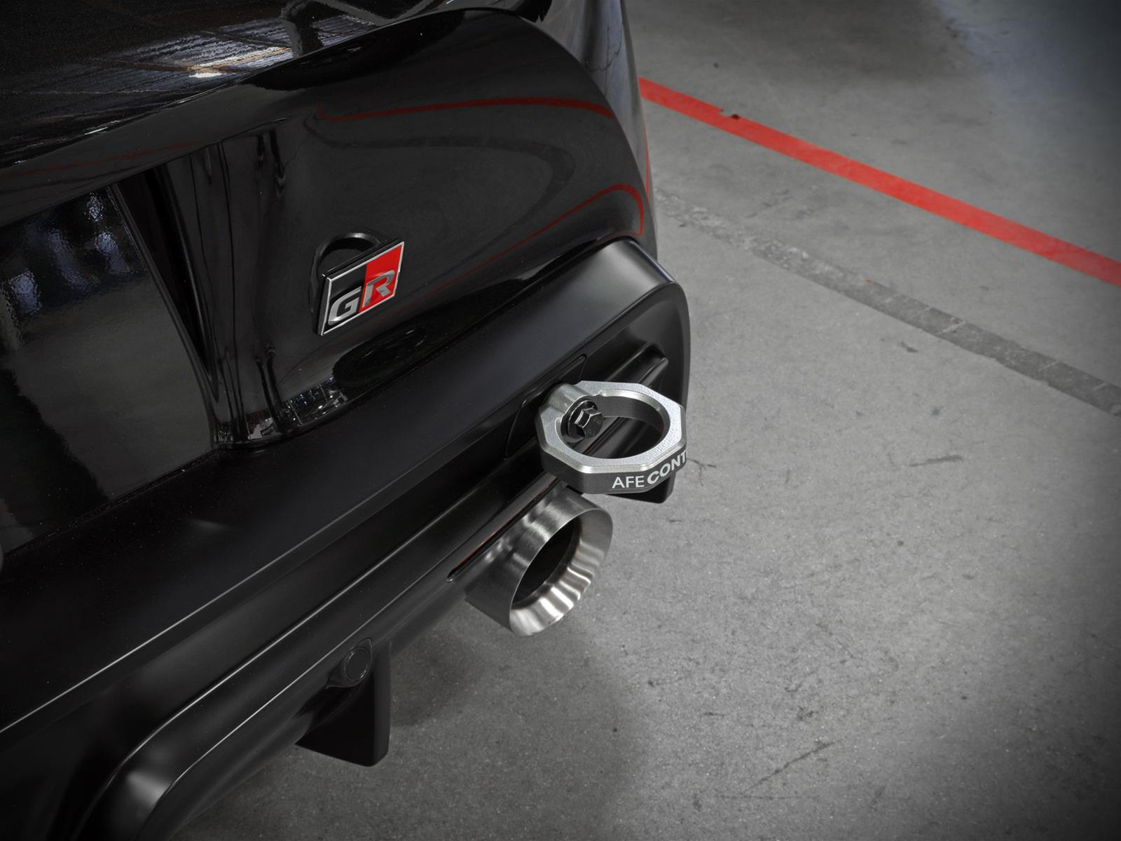 aFe Control Rear Tow Hook Gray 20-21 Toyota GR Supra (A90) thumbnail 2