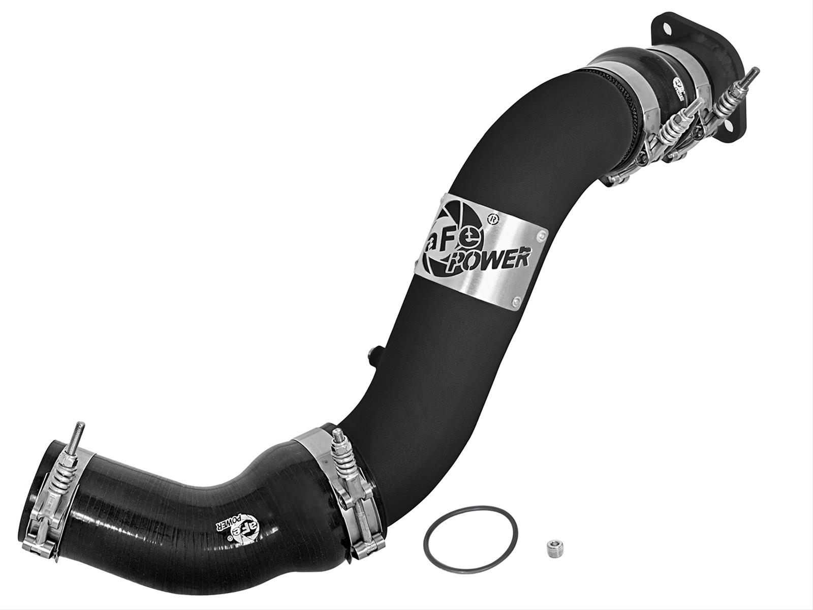 aFe Bladerunner 3in Intercooler Hot Side Tube for 16-17 Nissan Titan XD V8 5.0L (td) thumbnail 4